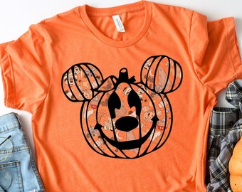 Mickey Pumpkin Shirt, Disney pumpkin Shirt, Halloween Pumpkin Sweatshirt, Funny Mickey, Halloween Disney Shirt, Pumpkin Te, Halloween Mickey