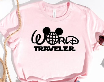 World Traveler Shirt, Family Matching Shirt, Family Trip Tee, Traveler Shirt, Women's Travel Shirt, Vacation, Girls Trip Shirt, Gift for her
