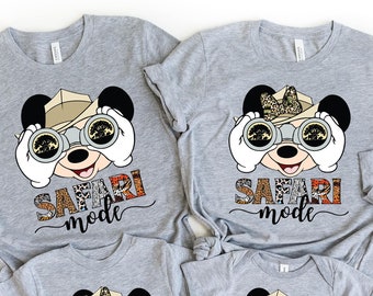 Disney Safari Mode Adventure Shirt, Animal Kingdom Sweatshirt, Disney Matching Shirt, Disney Vacation Shirt, Magic Kingdom Shirt, Safari Tee