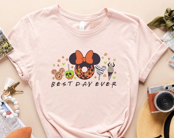 Disney Best Day Ever Shirt, Disney Halloween T-Shirt, Disney Snacks Tee, Mickey, Scary, Disney Trip Shirts, Disneyworld Family Shirts