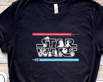 Star Wars Lightsaber Shirt,  May the Fourth, Light Galaxy's Edge Trip Unisex T-shirt,  Star Wars Day, Disneyland Shirt, Lightsaber Star Wars