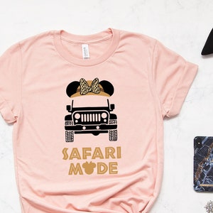 Safari Mode Mickey Or Minnie Shirt, Safari Shirt, Disney Shirt, Hakuna Matata, Family Shirts, Disney Trip Gift Shirt, Disney Truck Shirt