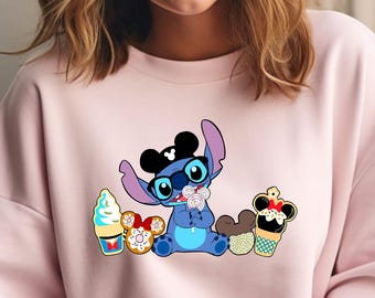 Disney Stitch Snacks Shirt, Disney Stitch Best Day Ever Shirt, Disney Snacks Shirt, Disneyland Stitch Gift, Kids Disneyworld Shirt