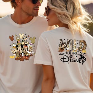 Wild About Disney Shirt, Mickey and Friends Safari Shirt, Disney Family Animal Kingdom Shirt, Disney Safari Shirt, Disney Family Trip Shirt