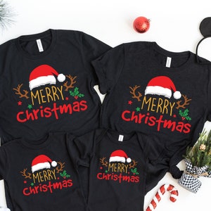Merry Christmas Shirt, Christmas Family Shirt, Christmas Matching Shirt, Holiday Shirt, Christmas Gift Shirt, Women men Xmas Tee, Cute xmas
