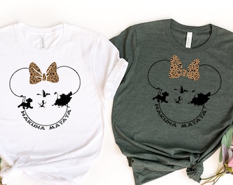 Camisa Hakuna Matata, Camisa Animal Kingdom, Camisa Disney Kingdom, Camisas Disney, Camisas Disneyworld, Camisas Disneyland, Mickey Minnie Mouse