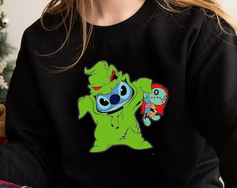 Sudadera de Halloween de Disney, camisa de Disneyland, puntada de Halloween, camiseta de Halloween de terror de puntada, puntada de Halloween, truco o trato de Disney