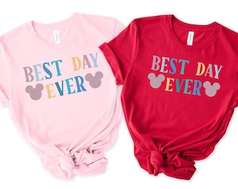 Disney Best Day Ever Shirt, Best Day Ever, Disney Trip Shirts, Disney Shirt, Best Disney Trip, Kids Disneyworld Shirts, Youth Disney Shirt
