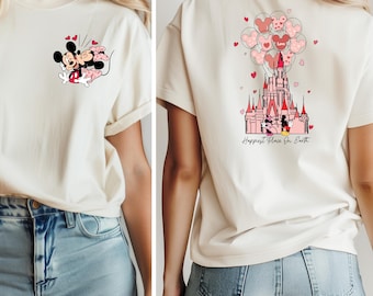Happiest Place on Earth Shirt, Magic Kingdom Disney Tee, Disney Castle Sweatshirt, Mickey Mouse Vacation Shirt, Disney World Trip Outfit Tee