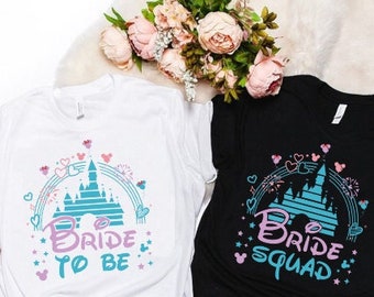 Disney bachelorette shirts, disney bride shirt, Disney Bachelorette Party Shirts, Disney Bridesmaid Shirts, Disney Bridal Party Shirts