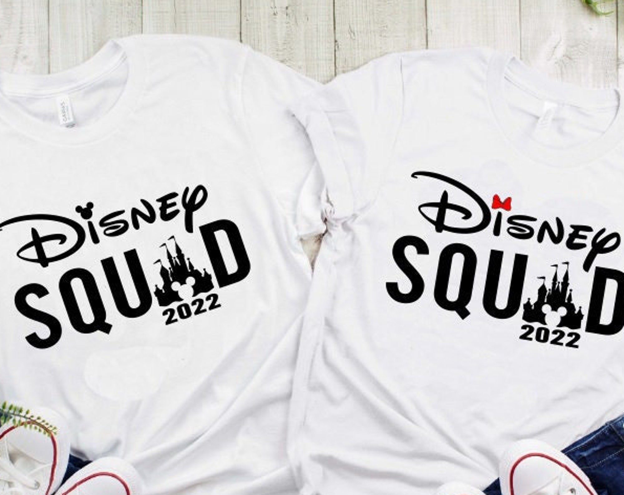 Discover Disney 2022 Squad Disney Familien Disney Squad T-Shirt