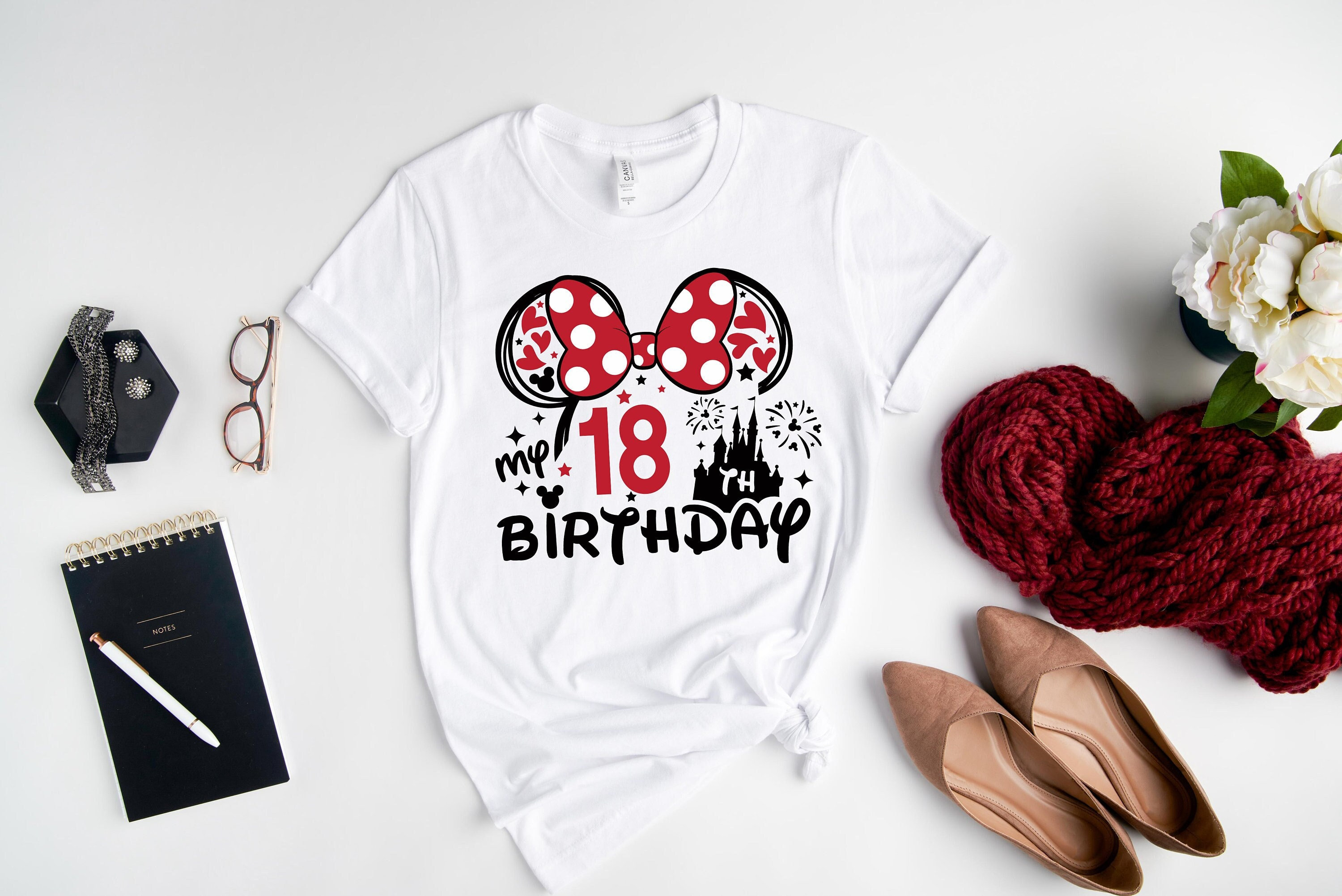 Discover 18. Geburtstagsshirt, Disney Birthday Squad T-Shirt