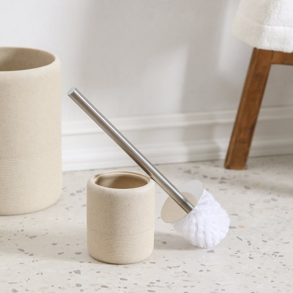 Toilet Paper Holder & Toilet Brush Set