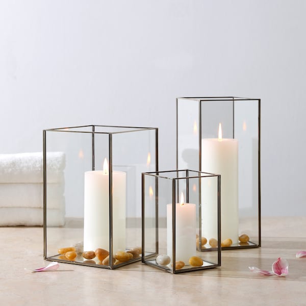 Square Candle Holder - Etsy