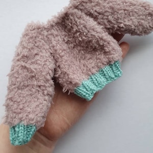 Hand knitted super soft sweater/jumper for 17 inch tall/ Frightfully tall Monster high and Ever after high dolls