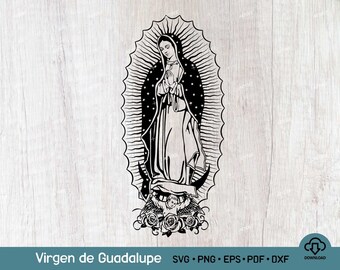 Download Virgin Mary Svg Etsy