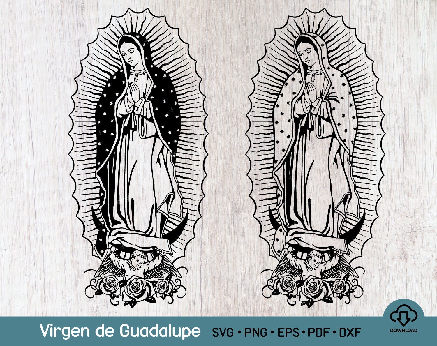 Virgen De Guadalupe SVG PNG File Virgin Mary Svg Mother Mary - Etsy Virgen De Guadalupe SVG PNG File Virgin Mary Svg Mother Mary - Etsy