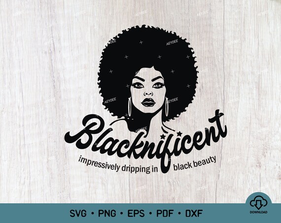 Blacknificent Afro Queen Black History T-Shirt Blacknificent Afro Queen Black History T-Shirt