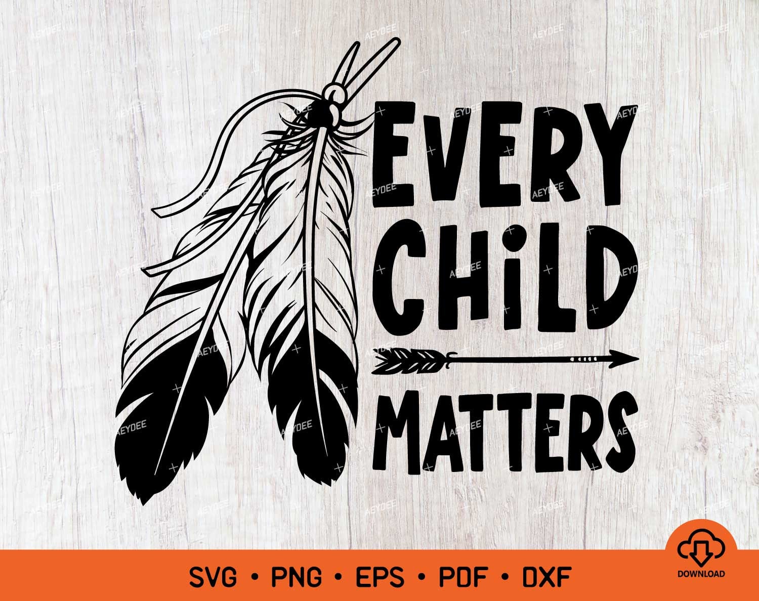 Download Jedes Kind angelegenheiten Svg Orange Shirt Tag Svg Kinder | Etsy