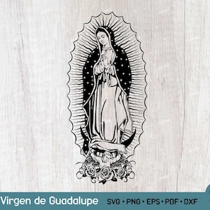 Download Virgin Mary Svg Etsy