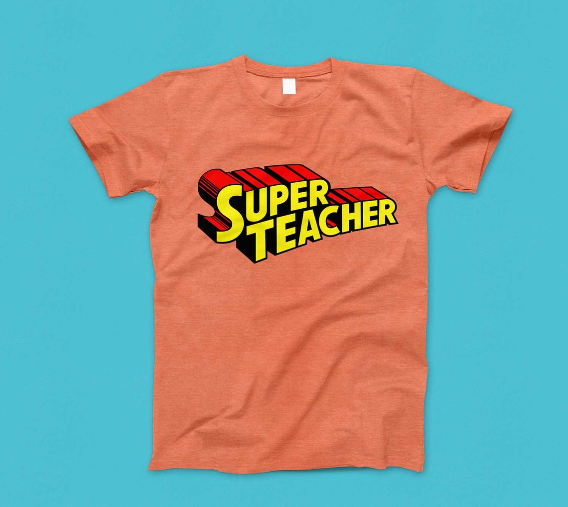 Super Teacher Svg Png SuperTeacher Svg Teacher Strong Svg ...