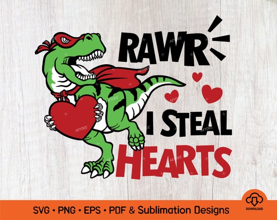 Boys Valentines Day Shirt Kids T-Rex Dinosaur I Steal Hearts Boys Valentines Day Shirt Kids T-Rex Dinosaur I Steal Hearts