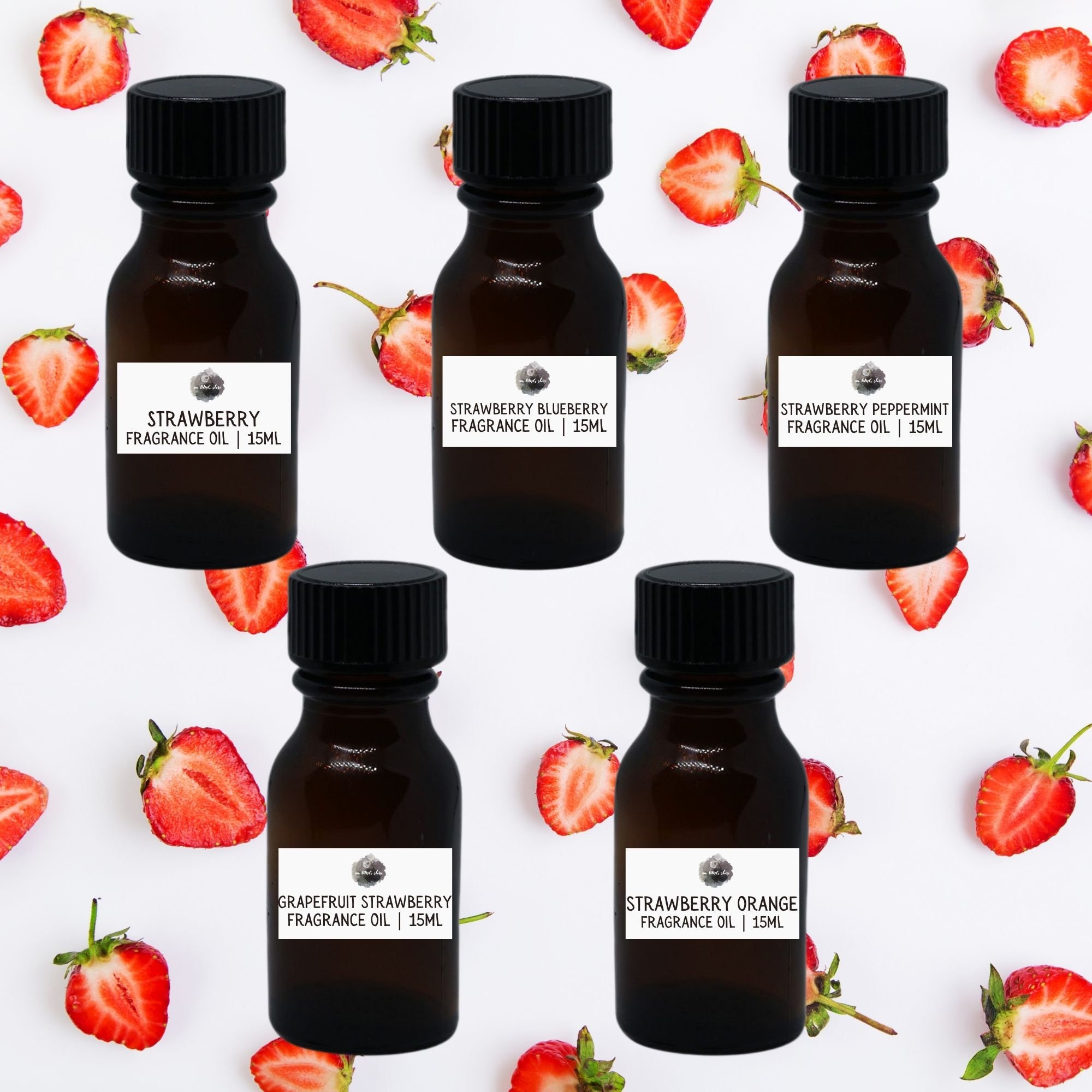 Strawberry Fragrance Oils Home Fragrance Oil 15ml Premium Etsy