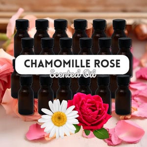 Chamomile Rose Fragrance Oil 15ml/30ml for Diffuser refill, Candle & Soap Making, Aromatherapy
