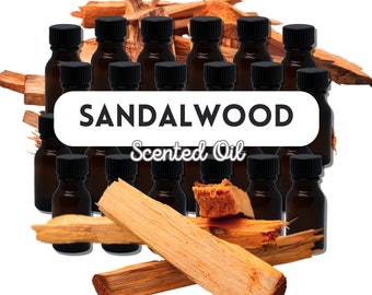 Sandalwood Fragrance Oil 15ml30ml  Ideal for Diffusers Candlemaking  DIY Projects