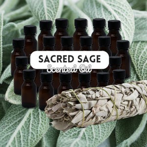 Sage Scented Oil: Home Fragrance for Diffuser, Candle Making (15ml/30ml)