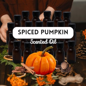 Spiced Pumpkin Fragrance Oil for Diffuser  Candle Making Fall Scents 15ml30ml
