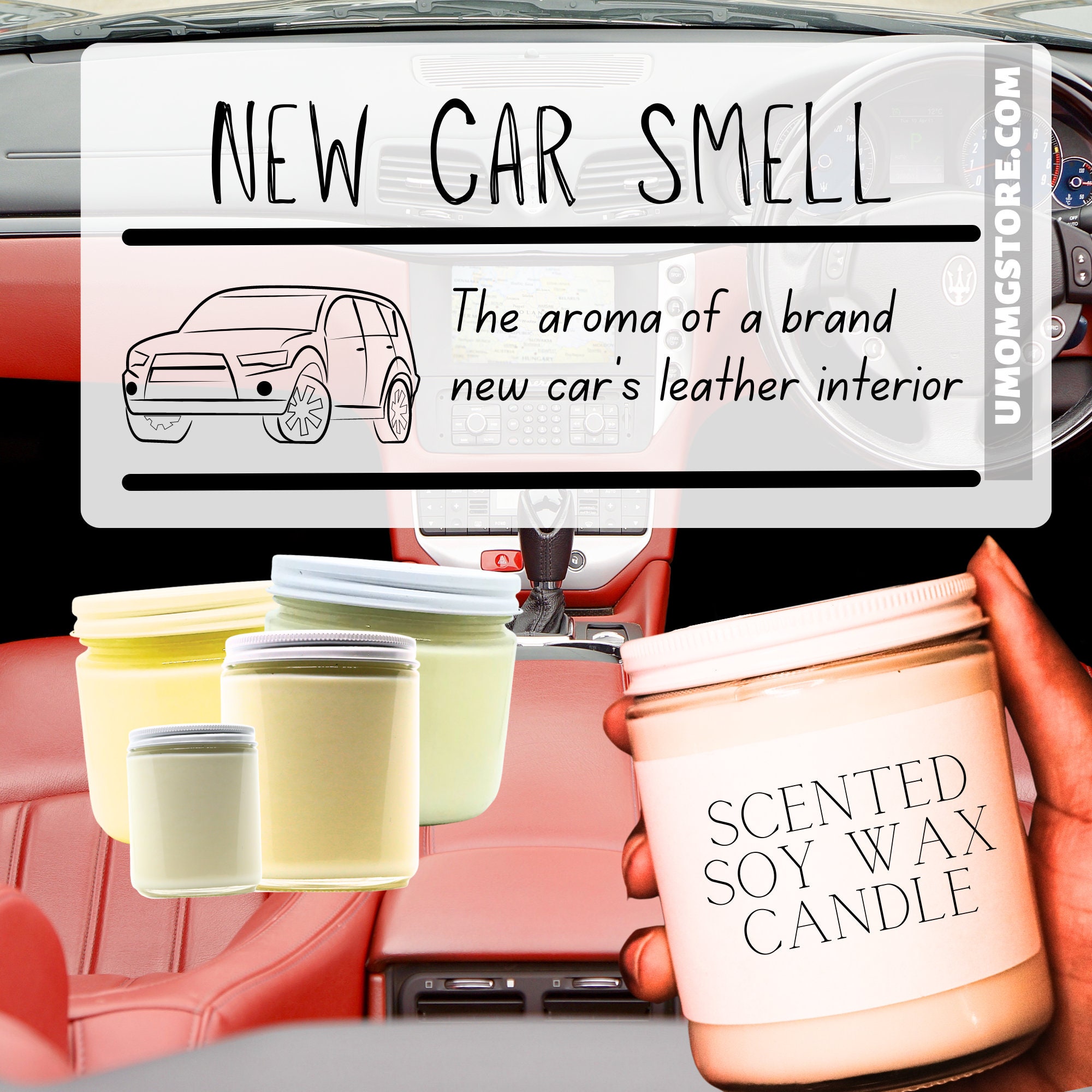 New Car Smell Candle 