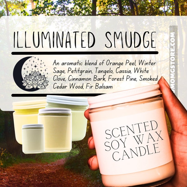 ILLUMINATED SMUDGE Soy Candle Gift