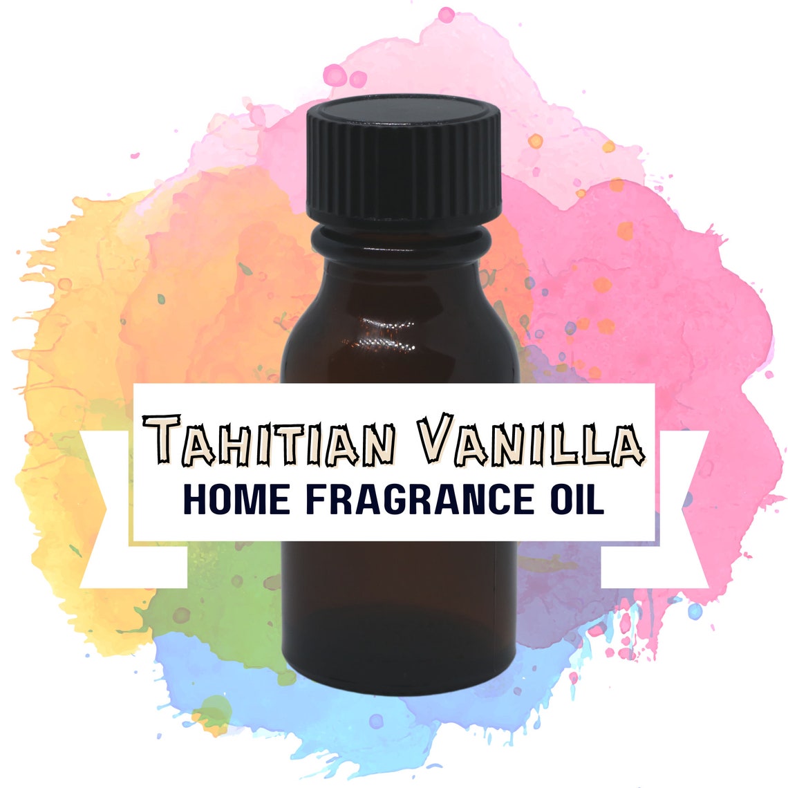 Tahitian Vanilla Scented Fragrance Oil 15ml Home Fragrance Etsy