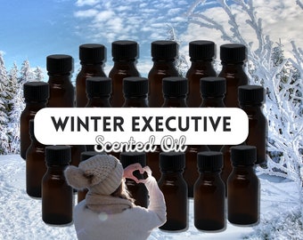 WINTER EXECUTIVE Fragrance Oil 15ml30ml  Aromatherapy for Diffuser  Candle Making Pure Scents for Him