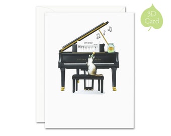 Cards For Pianists Etsy