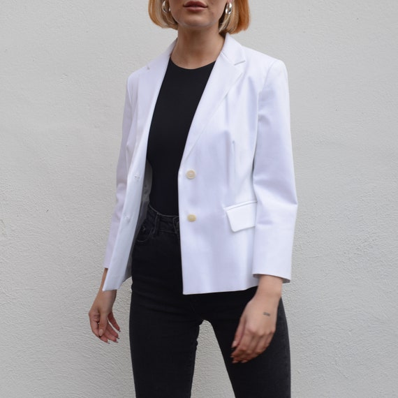 max mara white blazer