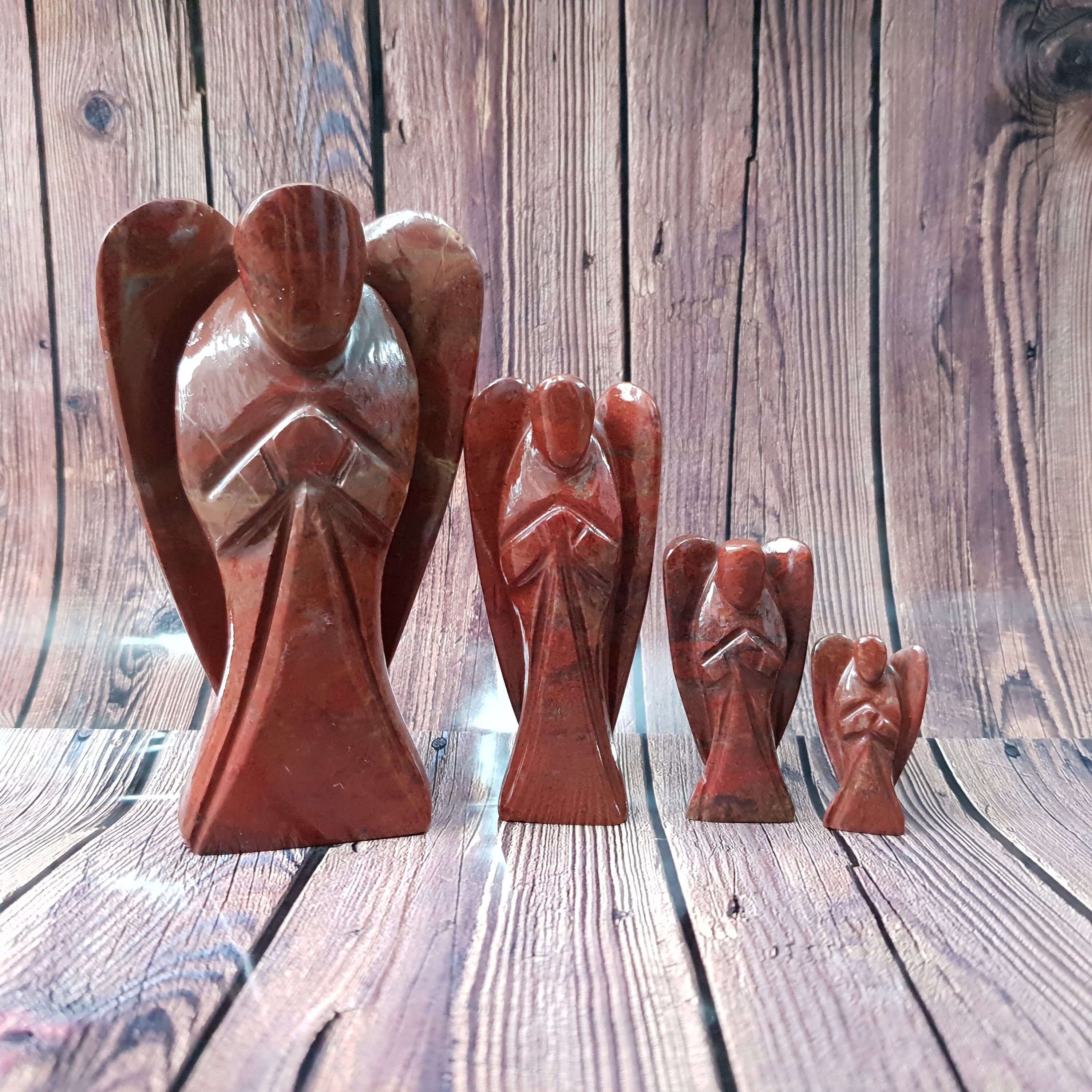 Red Jasper Angels Guardian