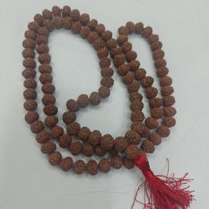8 Mukhi Rudraksha Mala: Authentic Indonesian Prayer Beads