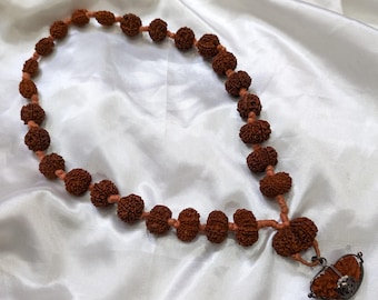 1 to 14 Mukhi Rudraksha Beads Gauri Shankar Ganesh Rudraksha Mala Lab Certified