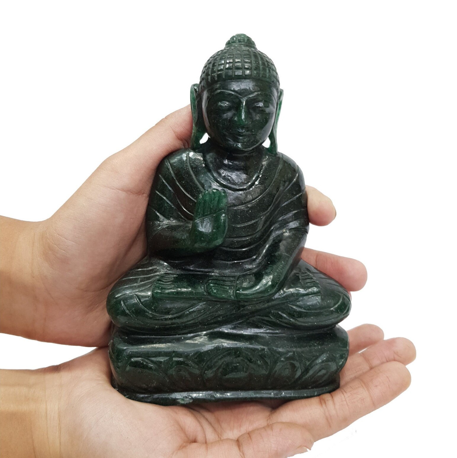 Jade buddha statue deals