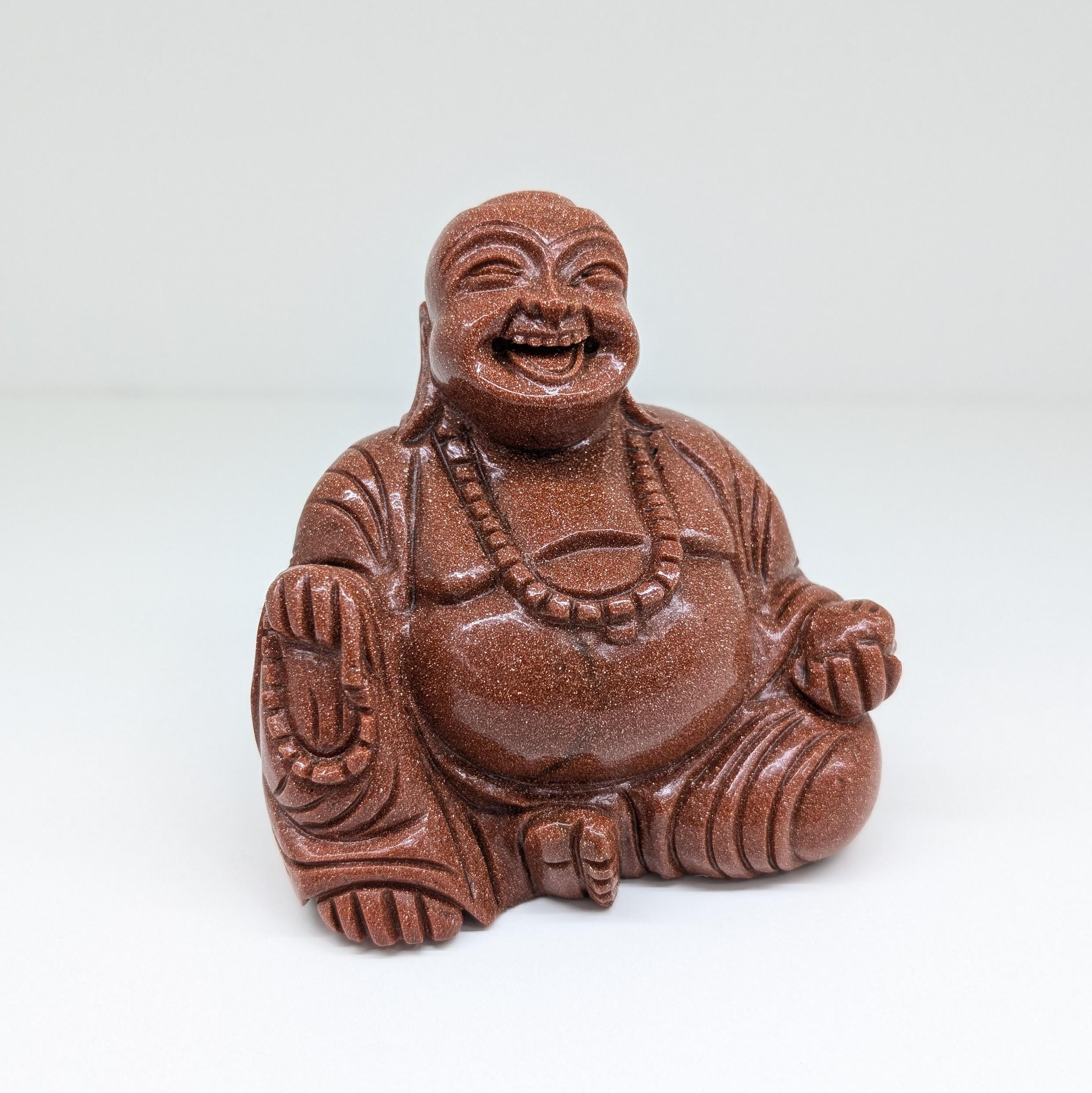 Sunstone Laughing Buddha Statue for Home Décor & Gifts - Etsy