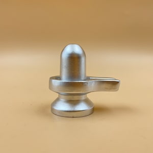 Parad Shivling, 1.50&quot; Mercury Shivling, Genuine Parad Shivling for Meditation