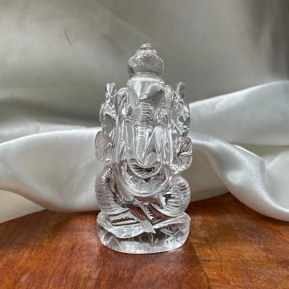 Crystal Carved Ganesha Crystal Carved Ganesha