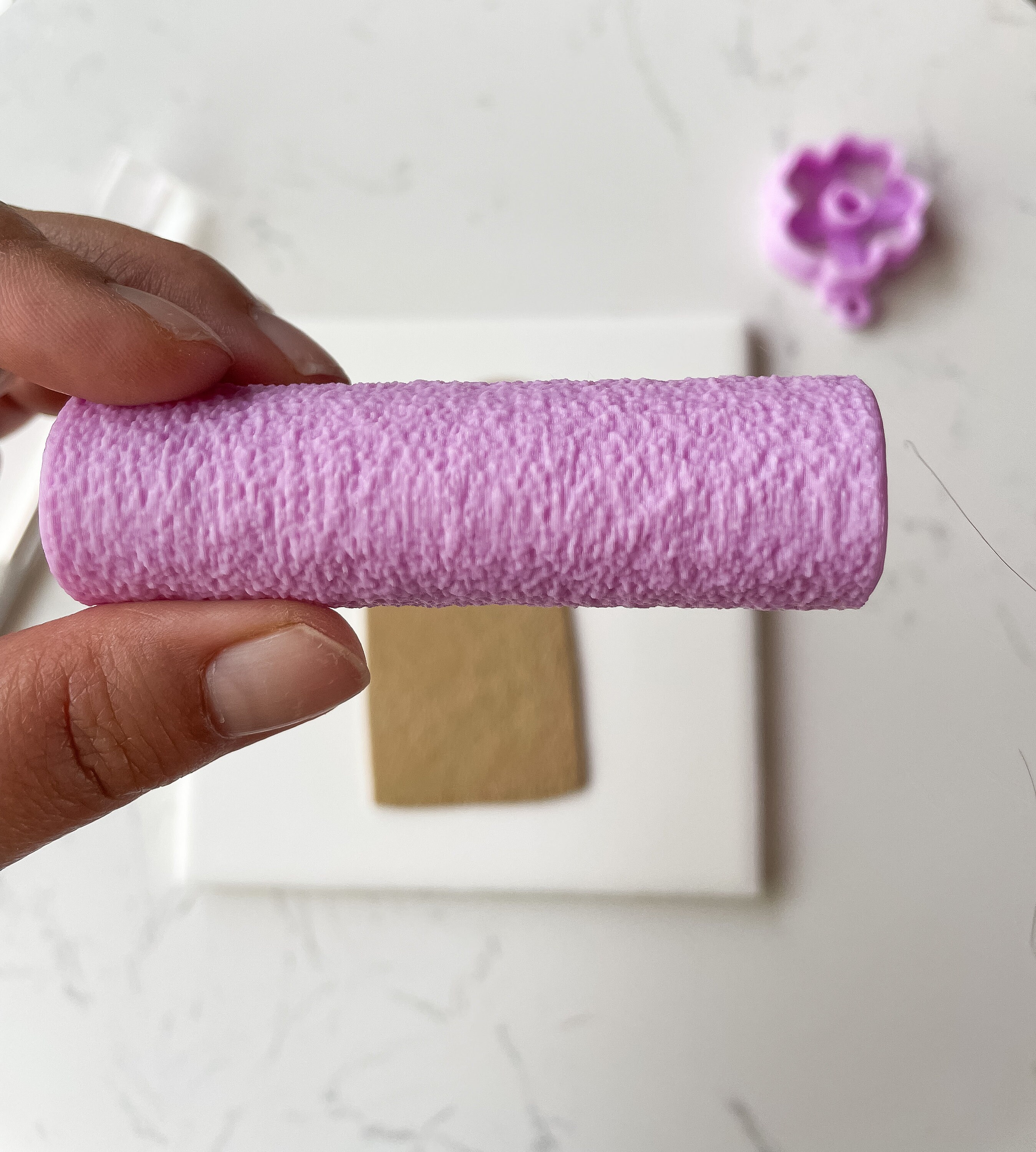 Sandpaper Polymer Clay Texture Roller Polymer Clay Cutter Sandpaper