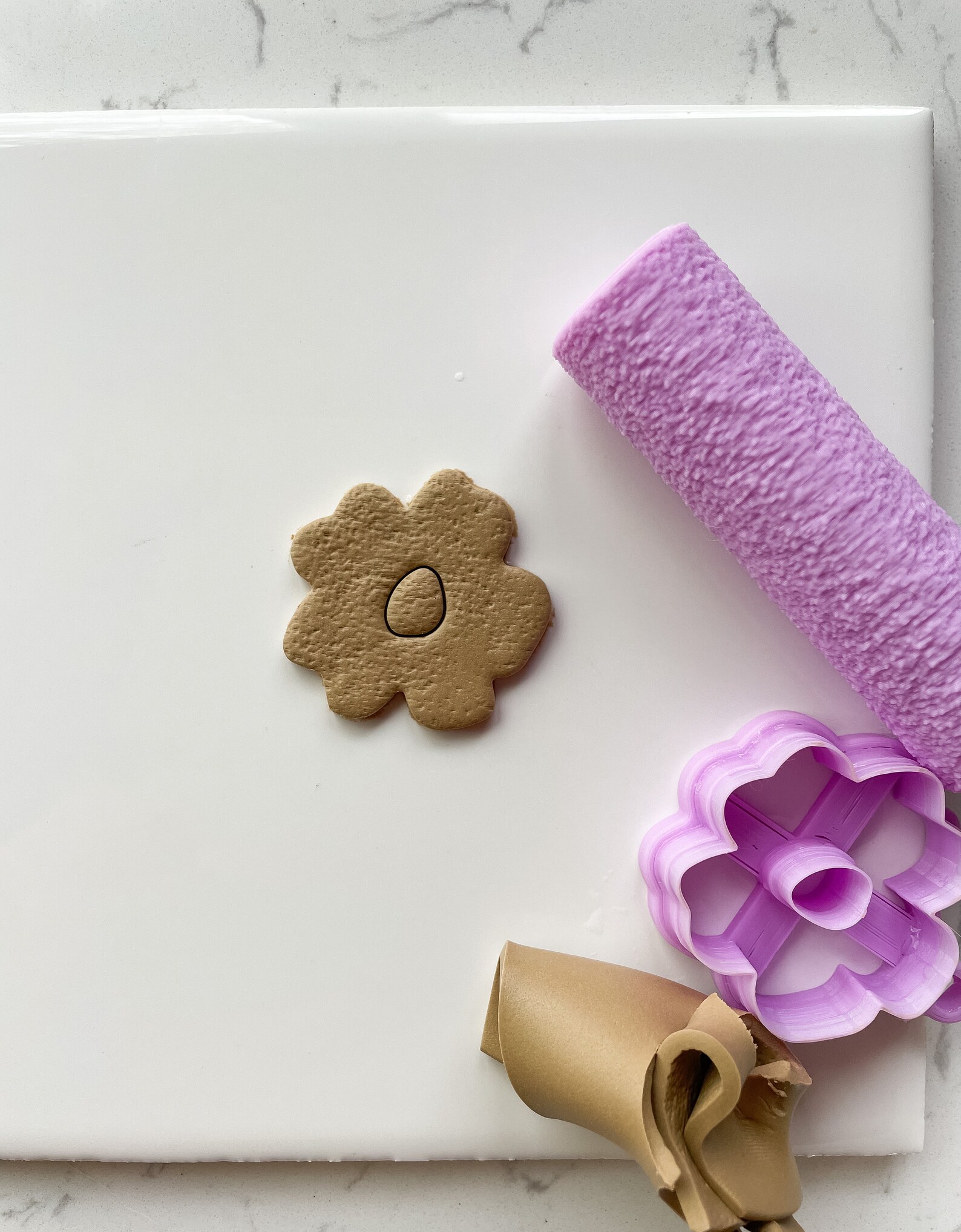 Sandpaper Polymer Clay Texture Roller Polymer Clay Cutter Sandpaper