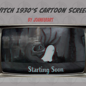 Twitch Halloween, Retro Style, Traditional Animation