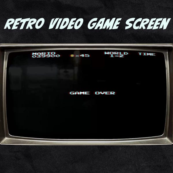 Mario Stream Overlay - Etsy