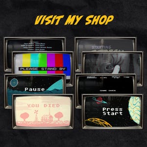 Twitch Retro Pause Screen, Stream Overlay, Waiting Screen, Loop ...
