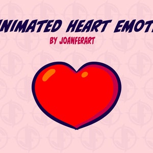 Twitch Animated Heart Emote